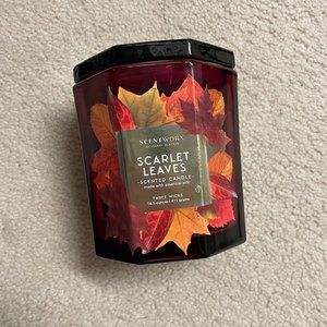 Scentworx by Harry Slatkin Scarlet Leaves Three Wick Scented Candle